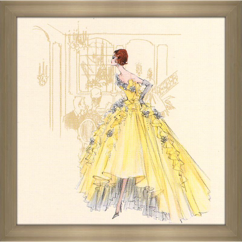 Yellow Gown Barbie